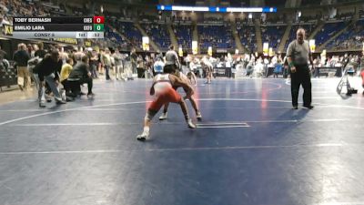 115 lbs Consy 6 - Toby Bernash, Chestnut Ridge vs Emilio Lara, Oxford