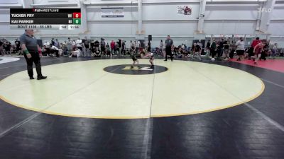 55 lbs 3rd Place - Tucker Fry, WV vs Kai Parker, MI