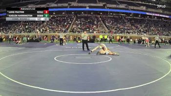 D3-138 lbs Cons. Round 3 - Kaelen Harrington, Birch Run vs Luke Paxton, Potterville