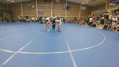 174 lbs Cons. Round 4 - Carter Fawcett, Arizona Christian University vs Nicholas Hernandez, Menlo