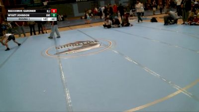 74-75 lbs Round 1 - Wyatt Johnson, Northside Wrestling Club vs Maxximus Gardner, West Jordan Jaguars