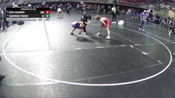 102 lbs Champ. Round 1 - Jaedrien Pedro, GI Grapplers vs Levi Halbert, MWC Wrestling Academy