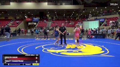 135 lbs Cons. Round 5 - Ashlyn Hahn, KS vs Trinity Rakestraw, OK