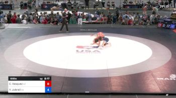 120 lbs Rnd Of 128 - Cesar Vasquez, Arizona vs Yousef Jubrail, California