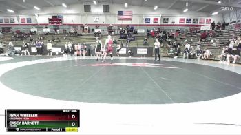 157 lbs Quarterfinal - Casey Barnett, Tiffin vs Ryan Wheeler, Colorado Mesa