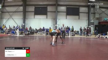 Consolation - Michael Foca, Centenary vs Jared Osborne, Johns Hopkins