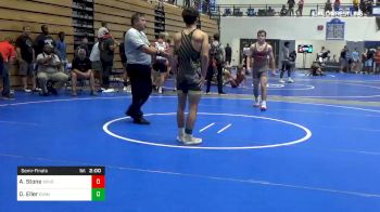 138 lbs Semifinal - Allen Stone, Sonoraville vs Drew Eller, Evans High School