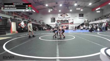 51-54 lbs Rr Rnd 5 - Jade Coffman, Sallisaw Takedown Club vs Emilee Galetka, Viking Wrestling Club