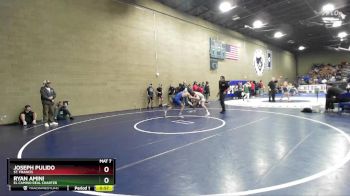 126 lbs Cons. Round 2 - Joseph Pulido, St. Francis vs Ryan Amini, El Camino Real Charter