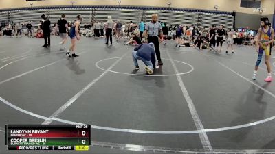 105 lbs Round 2 (4 Team) - Cooper Breslin, Burnett Trained WC vs Landynn Bryant, Reaper WC