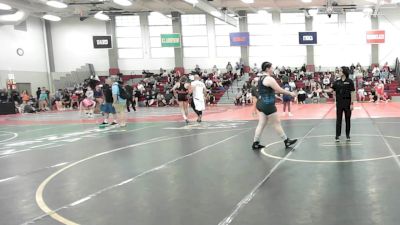 235 lbs Rr Rnd 2 - Isabella Lorenzana, Surfside X vs Peyton Mullin, Crown City Wrestling Club