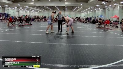 215 lbs Round 4 - Evan Gavin, Diamond Fish vs Joseph Cruz Ii, Unattended