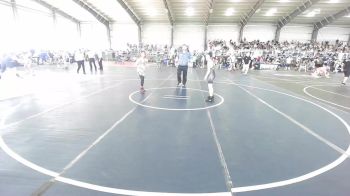 90 lbs Quarterfinal - Kasseus Delarosa, Valley Bad Boys vs LeRoy Chavez Jr, La Familia