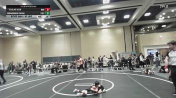 43 lbs Consolation - Lucas Lee, Havik Wrestling Club vs Benjamin Ohm, Gold Rush Wrestling