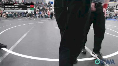 105 lbs Quarterfinal - Brailyn Schroeder, Kingfisher YellowJackets vs Scarlett Vigil, Team Nomad