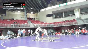120 lbs Round 3 (4 Team) - Aidan Mejia, Crismon High School vs Isaac Stansbury, Smith Center HS