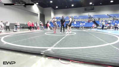 130-140 lbs Consolation - Palmer Dunkel, Lakeside vs Caleb Miller, Fort Gibson Youth Wrestling