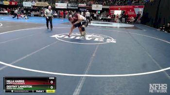 235G Cons. Round 3 - Destiny Langston, Nikiski High School vs Milla Harris, North Pole Patriots