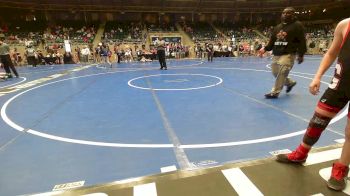 76 - 80 lbs Rr Rnd 5 - Tucker Tate, Grove Takedown Club vs Jaeden Maxwell, Muskogee Rougher Youth Wrestling