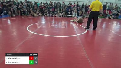 80 lbs Round 1 - James Wasnieski, Phoenix W.C. vs Vincent Thomson, Backbone Wrestling Club