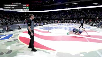 Semifinal - Leighton Sander, Custer vs Johnny Lenz, Kimball/White Lake/Platte-Geddes