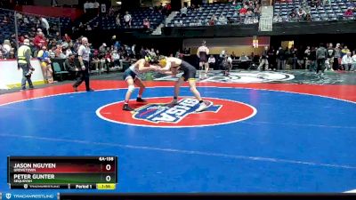 6A-138 lbs Quarterfinal - Peter Gunter, Sequoyah vs Jason Nguyen, Grovetown