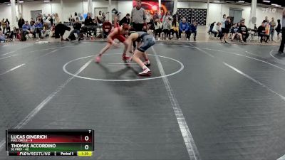 110 lbs Semis (4 Team) - Thomas Accordino, SC Prep vs Lucas Gingrich, Full Circle