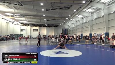 184 lbs Cons. Semi - Vincenzo Corvetto, Roanoke College vs Tim Eddinger, Messiah