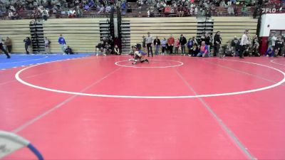 77 lbs 7th Place Match - Jaxston Downey, Sellersburg vs Arian Reinert, GGB Ohio