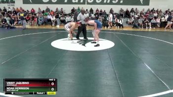 165 lbs Quarterfinal - Noah Morrison, New Hope HS vs Vinny Jaqubino, Huntsville