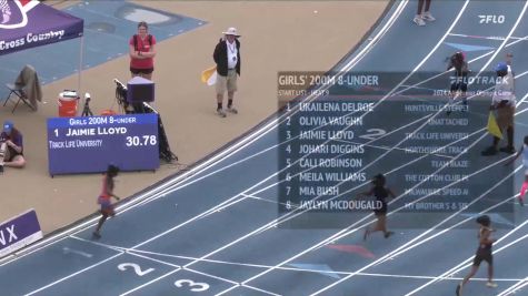 Youth Girls' 200m, Finals 10 - Age under 8