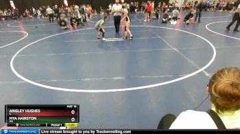 100 lbs Cons. Round 2 - Mya Hairston, MO vs Ainsley Hughes, IL