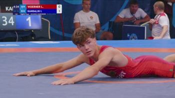 55 kg 1/8 Final - Lenny Woerner, Germany vs Ilia Kandalin, Russia