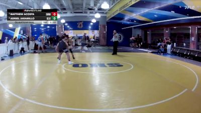 150 Gold Quarterfinal - Matthew Acosta, Southwest Miami vs Adriel Jaramillo, George Jenkins