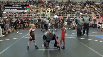 40 lbs Champ. Round 2 - Ronayah Robinson NE2, Kenmore Wrestling Club vs Ace Guyton SW4, Northwestern Youth