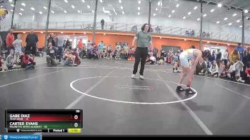 95 lbs Placement (4 Team) - Carter Evans, Palmetto State Academy vs Gabe Diaz, Team Bear