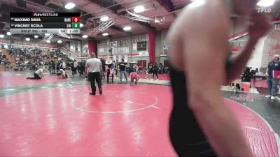 165 lbs Cons. Round 2 - Vincent Scola, Liberty (Winchester) vs Maximo Nava, Barstow