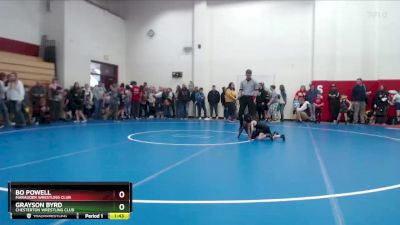 38-41 lbs Round 1 - Bo Powell, Marauder Wrestling Club vs Grayson Byrd, Chesterton Wrestling Club