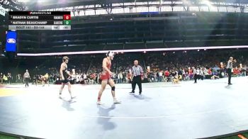 D3-144 lbs Cons. Round 1 - Nathan Beauchamp, Gladstone vs Bradyn Curtis, Frankenmuth