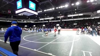 Girls 110 lbs Cons. Round 1 - Kyle Carpenter, Skyline (Girls) vs Athena Kusander, Washington (Girls)