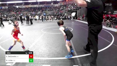 55 lbs Round Of 16 - Eli DeCavele, East Kansas Eagles vs Ryder Little, The Compound-SOT