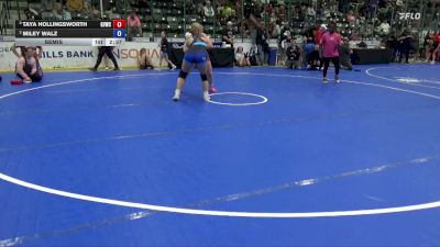 155 lbs Semis - Taya Hollingsworth, GVWC vs Miley Walz