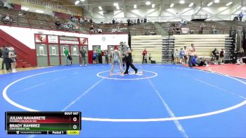 85-92 lbs Round 3 - Julian Navarrete, Maurer Coughlin WA vs Brady Ramirez, Contenders WA