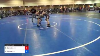119 lbs Quarterfinal - Casey Snowden, Social Circle USA Takedown vs Jimmy Mastny, Alber Athletics Wrestling Club