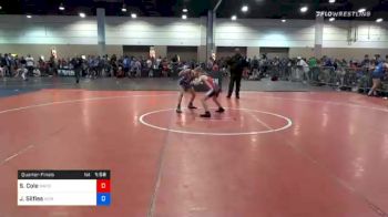 82 lbs Quarterfinal - Scott Cole, Mayo Quanchi Wrestling Club vs Jack Silfies, New Hampshire