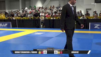 Adrian Nez vs Hironui Teuramatarii A. Tumarae 2026 American National IBJJF Jiu-Jitsu Championship
