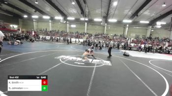 65 lbs Consolation - Kanon Smith, Mcwc vs Syler Johnston, Durango Wrestling Club