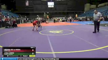 126 lbs Cons. Round 3 - Lydia Dong, Salina-Central vs Ariana De La Rosa, Dodge City