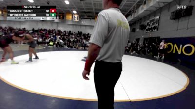 235 lbs Champ. Round 1 - Alexis Streeter, Paloma Valley vs Ny`Kierra Jackson, Cerritos