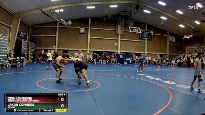 285 lbs Cons. Semi - Zion Longsine, Arizona Christian University vs Jakob Connors, Menlo